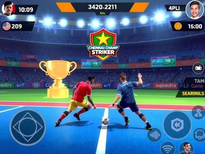 Chennai Champ Striker Gameplay Controls